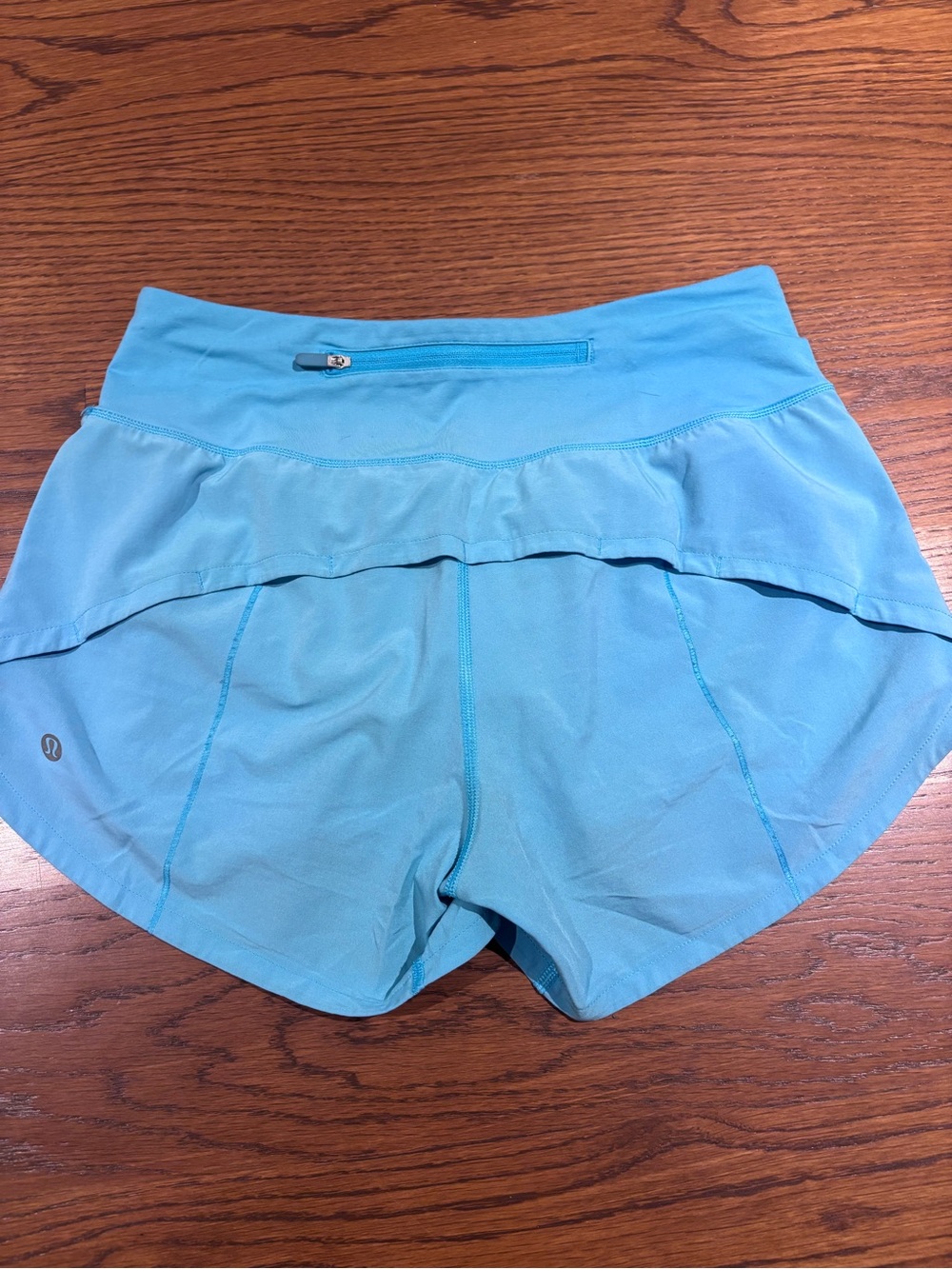 lululemon athletica Women's Light Blue Athletic Shorts